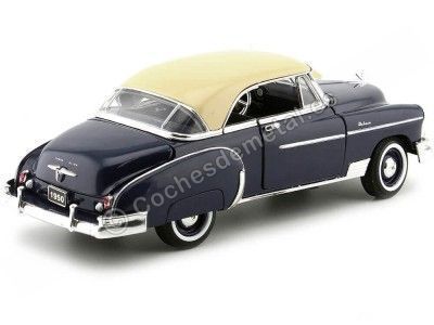 Cochesdemetal.es 1950 Chevrolet Bel Air Hard Top Blue escuro 1:18 MOTOR MAX 73111 2