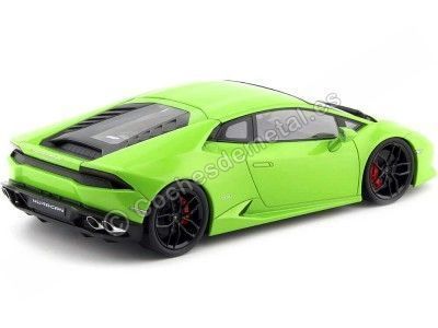 2014 Lamborghini Huracan LP610-4 Green Pearl 1:18 Kyosho C09511G Cochesdemetal.es 2
