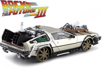 1990 DeLorean DMC 12 "Regreso al Futuro III" 1:18 Sun Star 2714 Cochesdemetal 2 - Coches de Metal  2