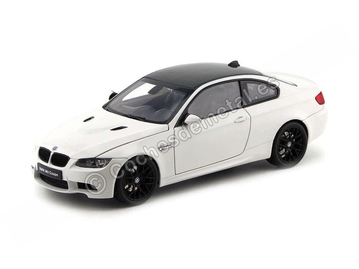 doce esposa Lavandería a monedas 2012 BMW M3 Coupe E92 Alpine White 1:18 Kyosho 08734W