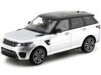 2015 Land Rover Range Rover Sport SVR Indus Silver 1:18 Kyosho C09542S