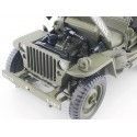 Cochesdemetal.es 1941 Jeep Willys 1-4 tonne Army Truck Green Clory 1:18 Welly 18055H