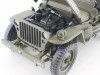 Cochesdemetal.es 1941 Jeep Willys 1-4 Ton Army Truck Cerrado Verde Caqui 1:18 Welly 18055H