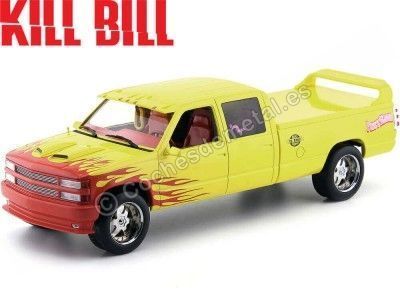 1997 Chevrolet C-2500 Crew Cab Silverado "Kill Bill Pussy Wagon" 1:18 Greenlight 19015 Cochesdemetal.es