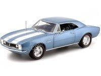 1967 Chevrolet Camaro Z/28 Azul 1:18 Auto World AMM1101