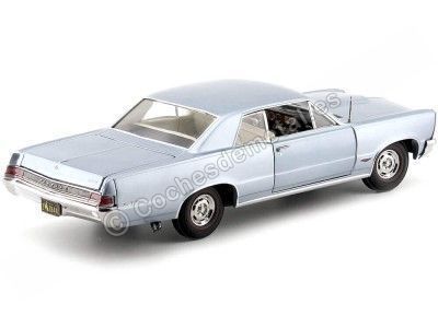 Cochesdemetal.es 1965 Pontiac GTO Bluemist Slate 1:18 Sun Star 1844 2