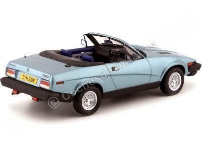 Cochesdemetal.es 1980 Triumph TR7 DHC Metallic Blue 1:18 Modèles à échelle culte CML0702 2