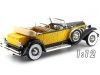 Cochesdemetal.es 1932 Duesenberg Model SJ Tourster Derham Yellow-Black 1:12 Premium ClassiXXs PCL40065