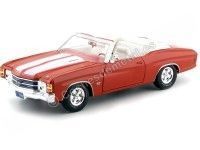 1971 Chevrolet Chevelle Convertible SS454 Naranja 1:18 Maisto 31883