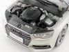 Cochesdemetal.es 2017 Audi A4L TFSI Sline Silver 1:18 Édition de concessionnaire FAW1005S