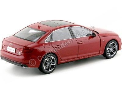 2017 Audi A4L TFSI Sline Red 1:18 Dealer Edition FAW1005R Cochesdemetal.es 2