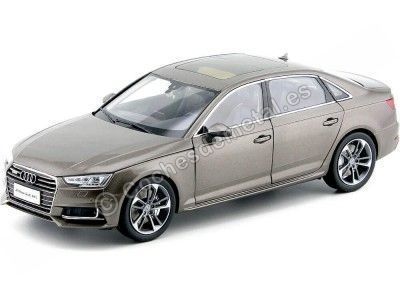 Cochesdemetal.es 2017 Audi A4L TFSI Sline Dark Brown 1:18 CONCESSIONNAIRE Édition FAW1005BR