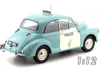 1964 Morris Minor UK Police Light Blue 1:12 Sun Star 4785 Cochesdemetal.es 2