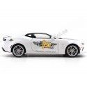 Cochesdemetal.es 2017 Chevrolet Camaro Indy Pace Car blanc 1:18 Auto World AW236