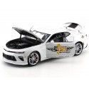 Cochesdemetal.es 2017 Chevrolet Camaro Indy Pace Car blanc 1:18 Auto World AW236