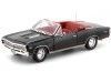 Cochesdemetal.es 1967 Chevrolet Chevelle SS Cabriolet Tuxedo Black 1:18 Auto World AMM1048