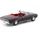 Cochesdemetal.es 1967 Chevrolet Chevelle SS Cabriolet Tuxedo Black 1:18 Auto World AMM1048