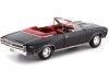 Cochesdemetal.es 1967 Chevrolet Chevelle SS Cabriolet Tuxedo Black 1:18 Auto World AMM1048