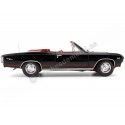 Cochesdemetal.es 1967 Chevrolet Chevelle SS Cabriolet Tuxedo Black 1:18 Auto World AMM1048