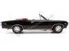 Cochesdemetal.es 1967 Chevrolet Chevelle SS Cabriolet Tuxedo Black 1:18 Auto World AMM1048