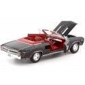 Cochesdemetal.es 1967 Chevrolet Chevelle SS Cabriolet Tuxedo Black 1:18 Auto World AMM1048