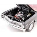 Cochesdemetal.es 1967 Chevrolet Chevelle SS Cabriolet Tuxedo Black 1:18 Auto World AMM1048