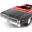 Cochesdemetal.es 1967 Chevrolet Chevelle SS Cabriolet Tuxedo Black 1:18 Auto World AMM1048