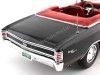 Cochesdemetal.es 1967 Chevrolet Chevelle SS Cabriolet Tuxedo Black 1:18 Auto World AMM1048