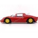 Cochesdemetal.es 1966 Ferrari Dino 206S Plain Body Version Rojo 1:18 CMR041