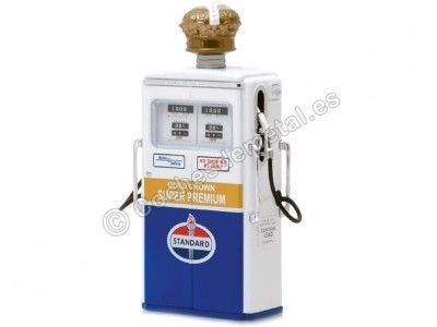 Cochesdemetal.es 1954 Surtidor Tokheim 350 Twin Gas Pump Standard Oil 1:18 Greenlight 14040C