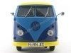 Cochesdemetal.es 1973 Volkswagen T1 Nurnberger Nachlichten Blue-Yellow 1:18 Schuco 450027900