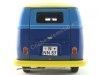 Cochesdemetal.es 1973 Volkswagen T1 Nurnberger Nachlichten Blue-Yellow 1:18 Schuco 450027900