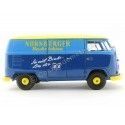 Cochesdemetal.es 1973 Volkswagen T1 Nurnberger Nachlichten Blue-Yellow 1:18 Schuco 450027900