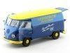 Cochesdemetal.es 1973 Volkswagen T1 Nurnberger Nachlichten Blue-Yellow 1:18 Schuco 450027900