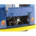 Cochesdemetal.es 1973 Volkswagen T1 Nurnberger Nachlichten Blue-Yellow 1:18 Schuco 450027900