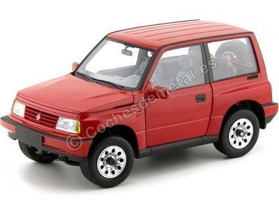 1995 Suzuki Vitara-Escudo Crison Red 1:18 Dorlop 1000Cr Cochesdemetal.es