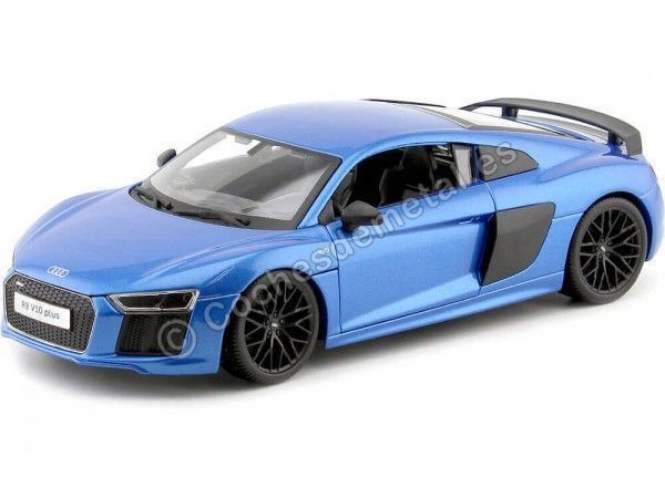 CARSDEMETAL.ES 2015 Audi R8 Plus Electric Blue 1:18 MAISTO 36213