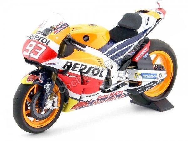 Carsdemetal.es 2016 Honda RC213V Marc Marquez MotoGP World Champion 1:12 Minichamps 122161193