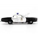 Cochesdemetal.es 1977 Dodge Monaco Police "T-800 Endoskeleton Terminator" 1:18 Greenlight 19042