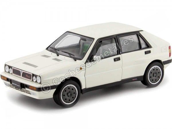 Cochesdemetal.es 1989 Lancia Delta Full Hf 8v Blanco 1:18 Sun Star 3154