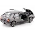 Cochesdemetal.es 1989 Lancia Delta Full Hf 8V Gray Quartes 1:18 Sun Star 3155