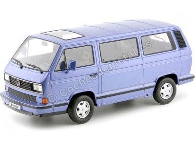 Cochesdemetal.es 1993 Volkswagen Bus T3 Blue Star Azul 1:18 KK-échelle KKDC180202