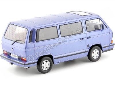 Carsdemetal.es 1993 Volkswagen Bus T3 Blue Star Blue 1:18 KK em escala KKDC180202 2