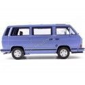 Carsdemetal.es 1993 Volkswagen Bus T3 Blue Star Blue 1:18 KK em escala KKDC180202