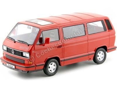 Carsdemetal.es 1993 Volkswagen Bus T3 Red Star Red 1:18 KK-escala KKDC180203