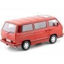 Cochesdemetal.es 1993 Volkswagen Bus T3 Red Star Rojo 1:18 KK-SCALE KKDC180203