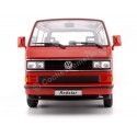 Cochesdemetal.es 1993 Volkswagen Bus T3 Red Star Rojo 1:18 KK-SCALE KKDC180203