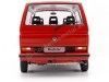 Cochesdemetal.es 1993 Volkswagen Bus T3 Red Star Rojo 1:18 KK-SCALE KKDC180203