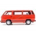 Cochesdemetal.es 1993 Volkswagen Bus T3 Red Star Rojo 1:18 KK-SCALE KKDC180203