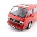 Cochesdemetal.es 1993 Volkswagen Bus T3 Red Star Rojo 1:18 KK-SCALE KKDC180203